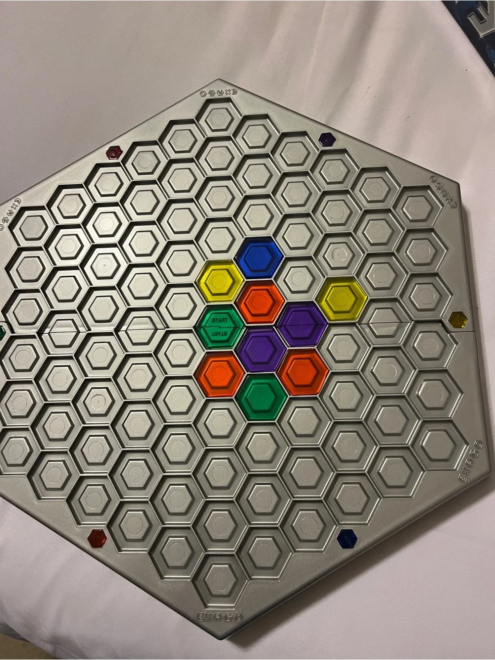 Goliath Games Exago Hexagonal Board Game Complete Strategy Game #70309